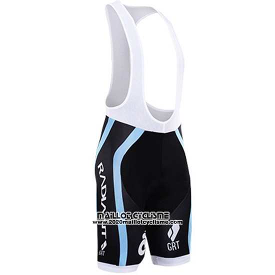 Maillot Ciclismo To The Fore Azur et Blanc Manches Courtes et Cuissard